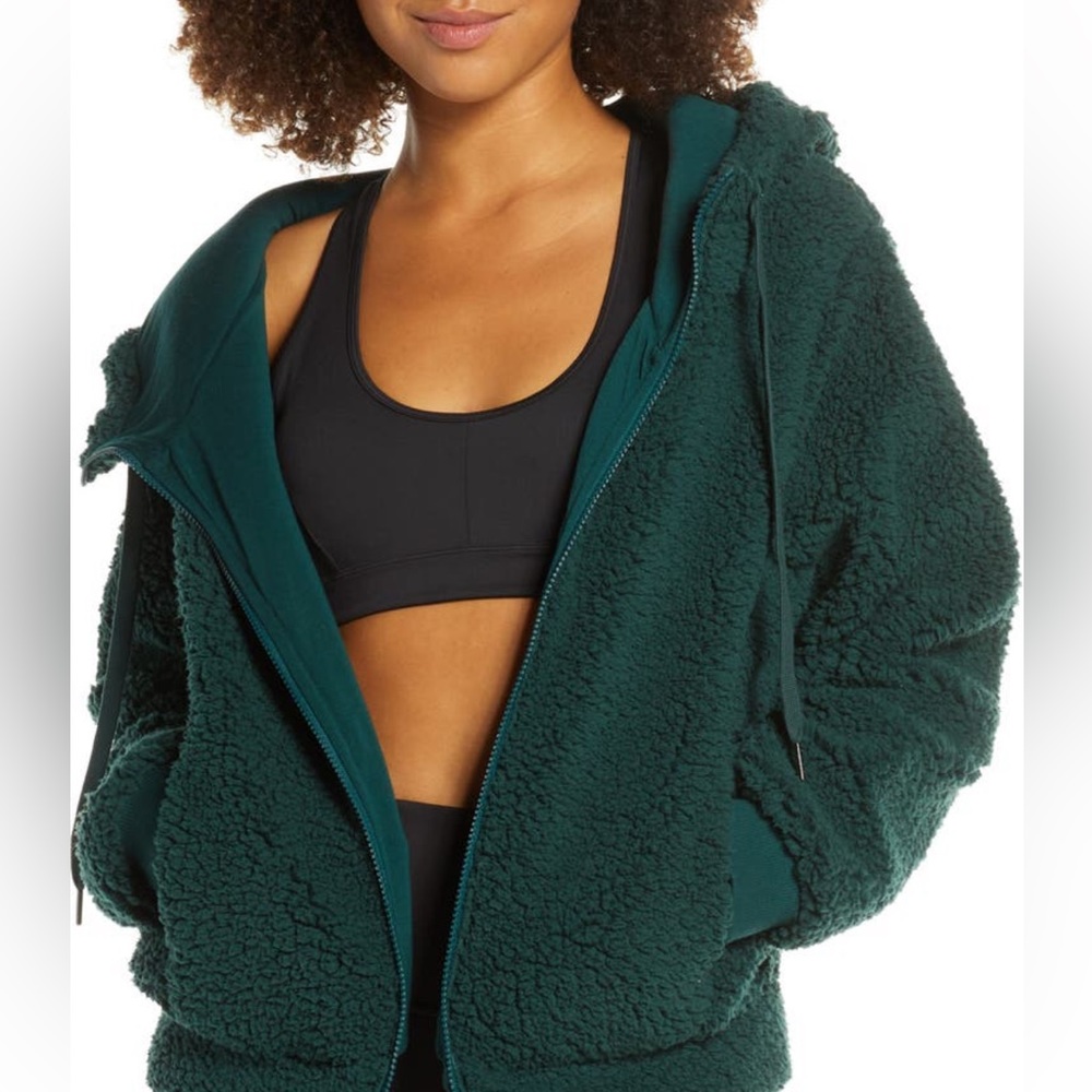 Zella Farrah Hooded Fleece Jacket